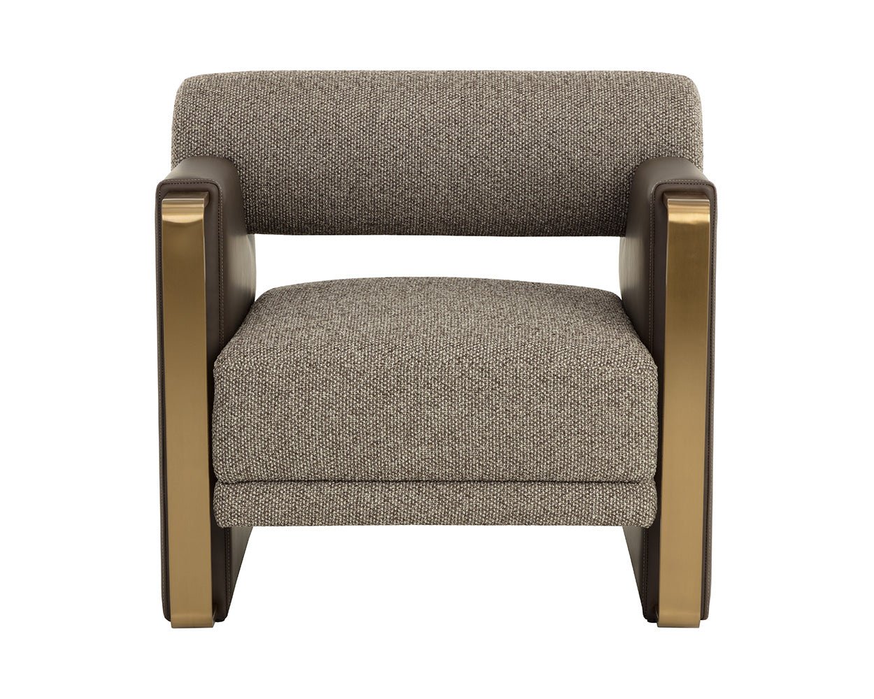 Edgar Lounge Chair Gellar Earth / Eglinton Espresso - Image 4
