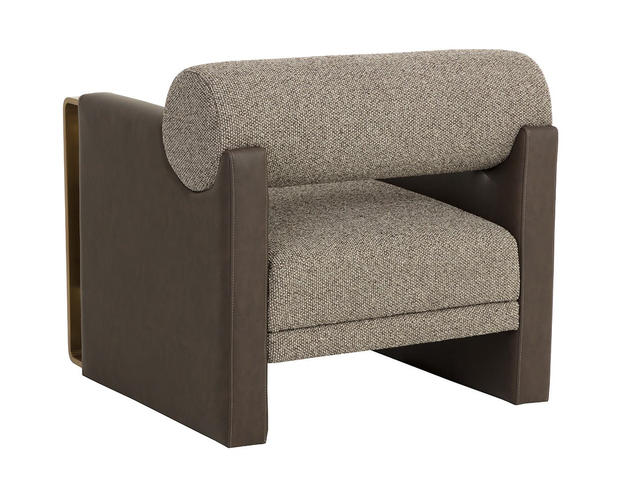 Edgar Lounge Chair Gellar Earth / Eglinton Espresso - Image 6
