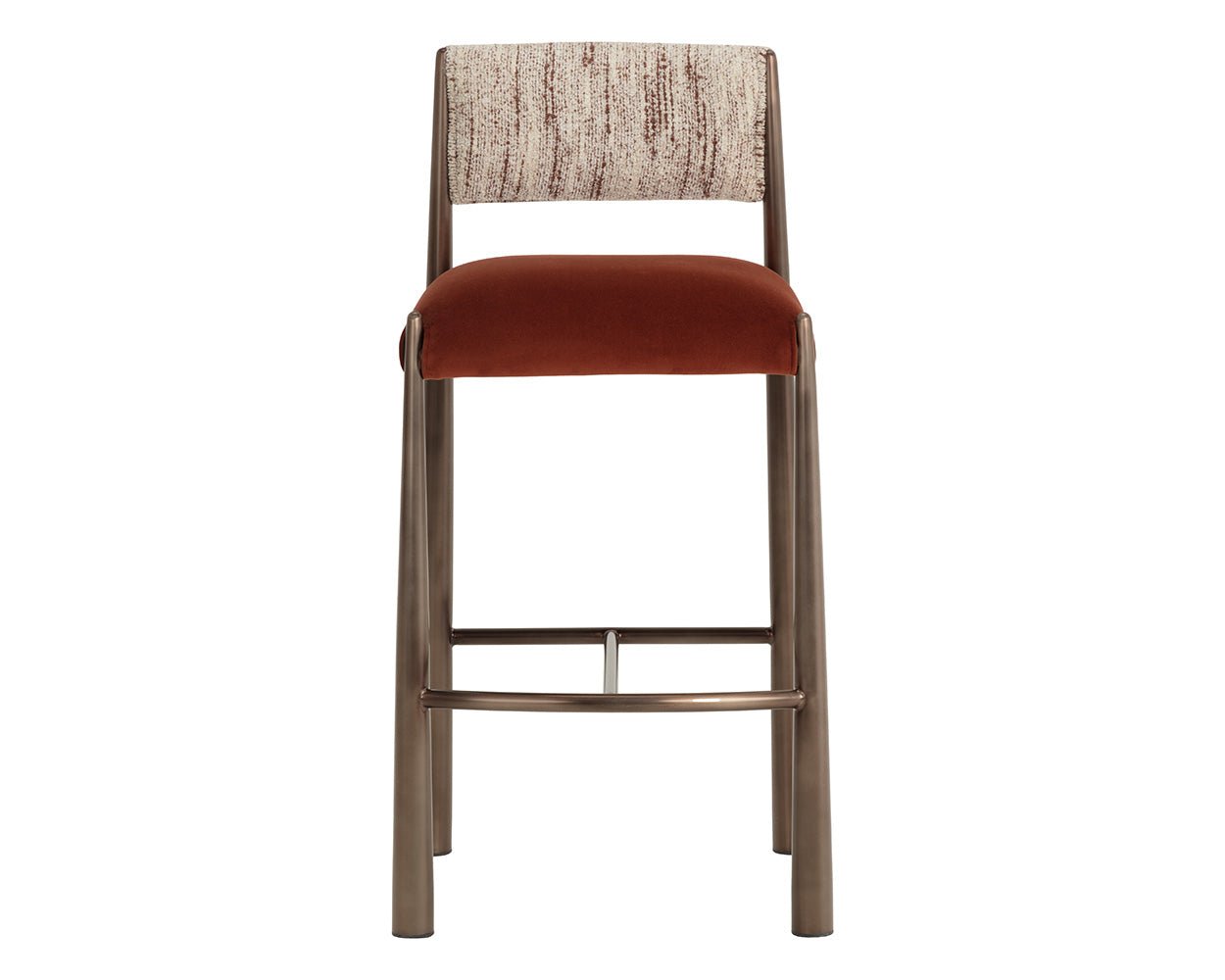 Bayard Barstool - Dark Bronze Meg Rust / Terri Nutmeg - Image 4