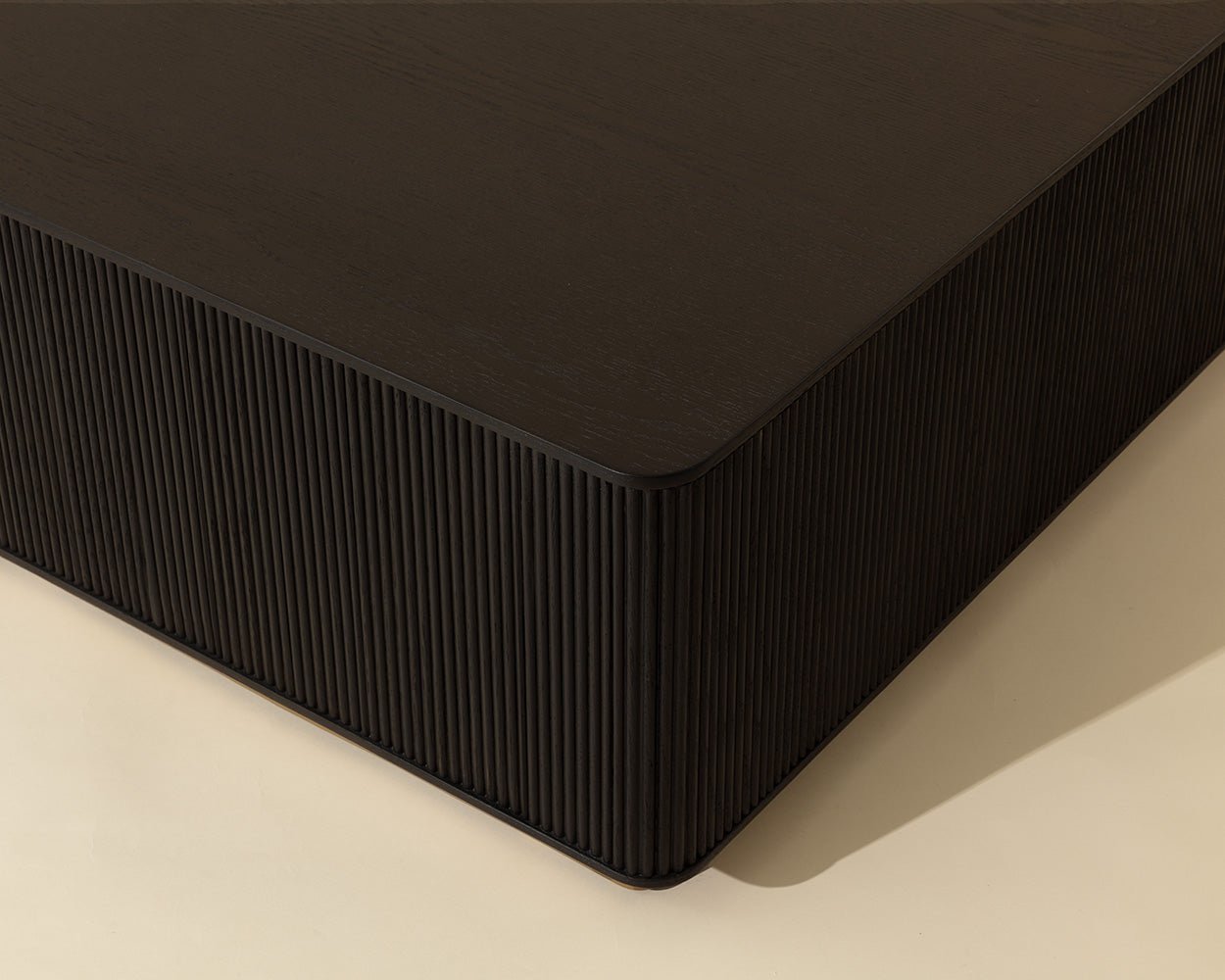 Kalla Coffee Table - Rectangular Black - Image 3