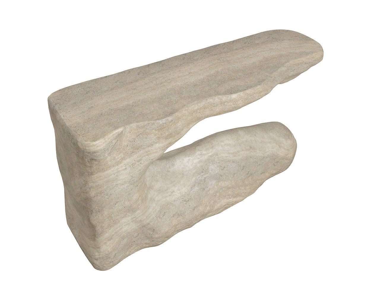 Brixham Console Table Taupe - Image 3