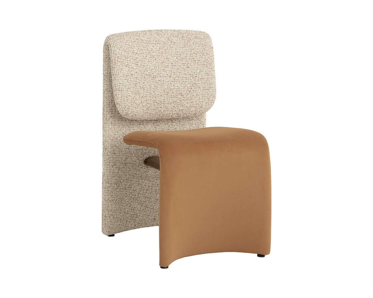 Dunnington Dining Chair Kona Camel / Noah Ecru - Image 3