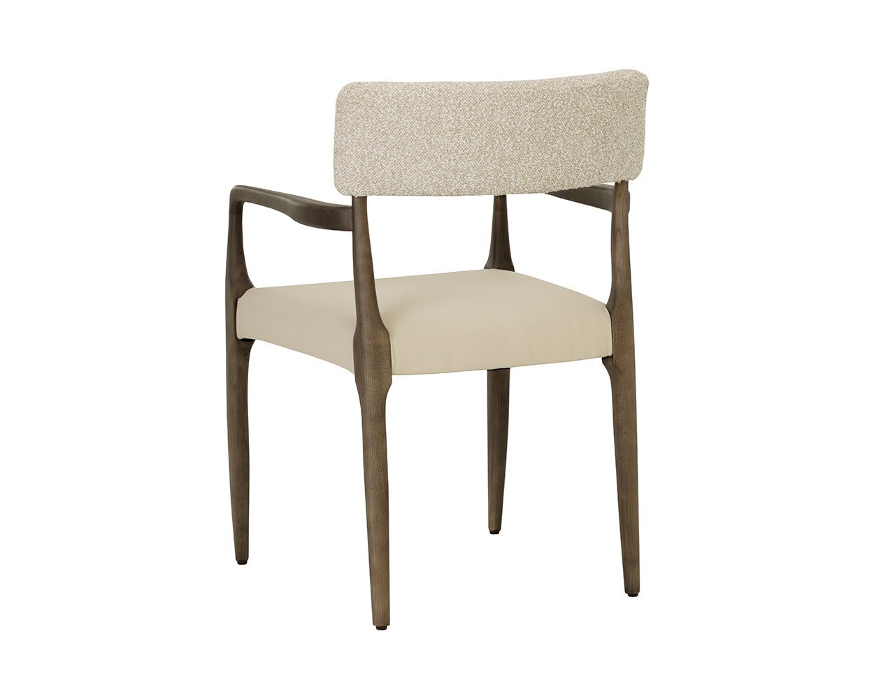 Guardi Dining Armchair Scottsdale Eggshell / Santa Cruz Oatmeal - Image 6