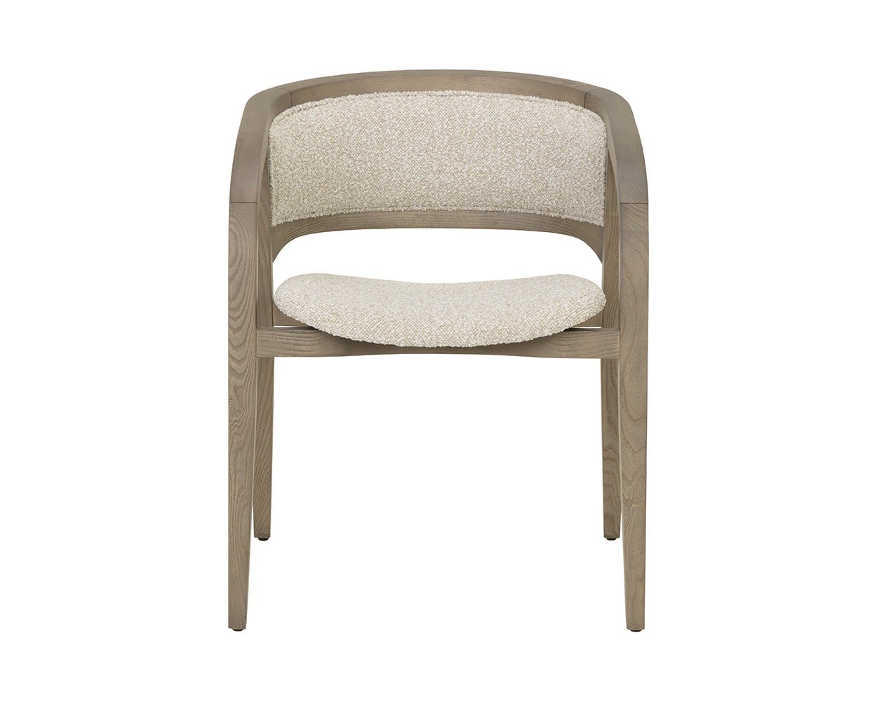 Arco Dining Armchair Santa Cruz Oatmeal - Image 4