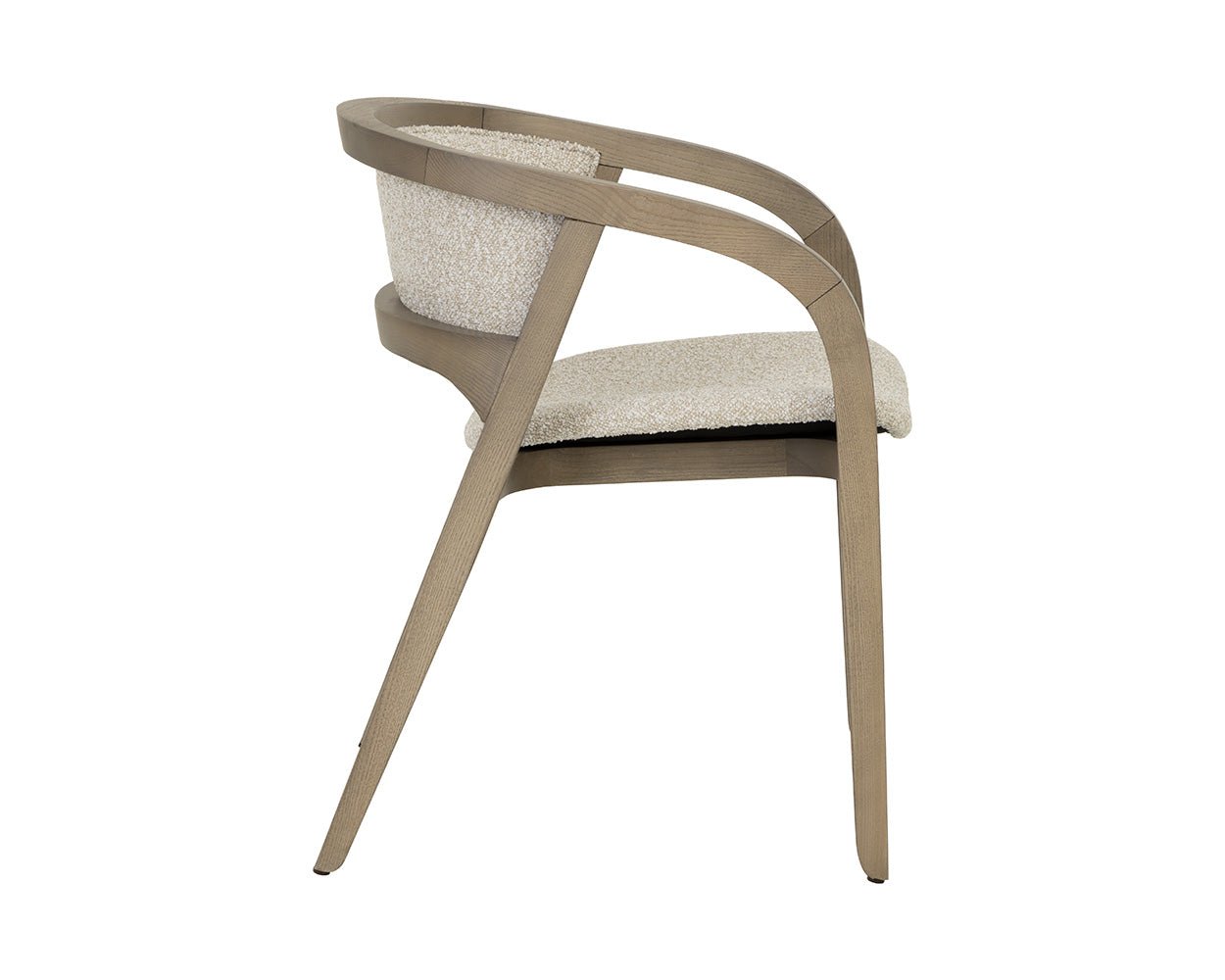 Arco Dining Armchair Santa Cruz Oatmeal - Image 5