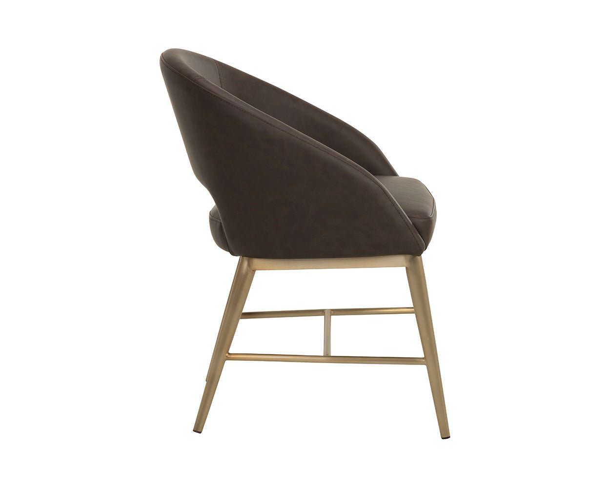 Abelson Dining Armchair Eglinton Espresso - Image 5
