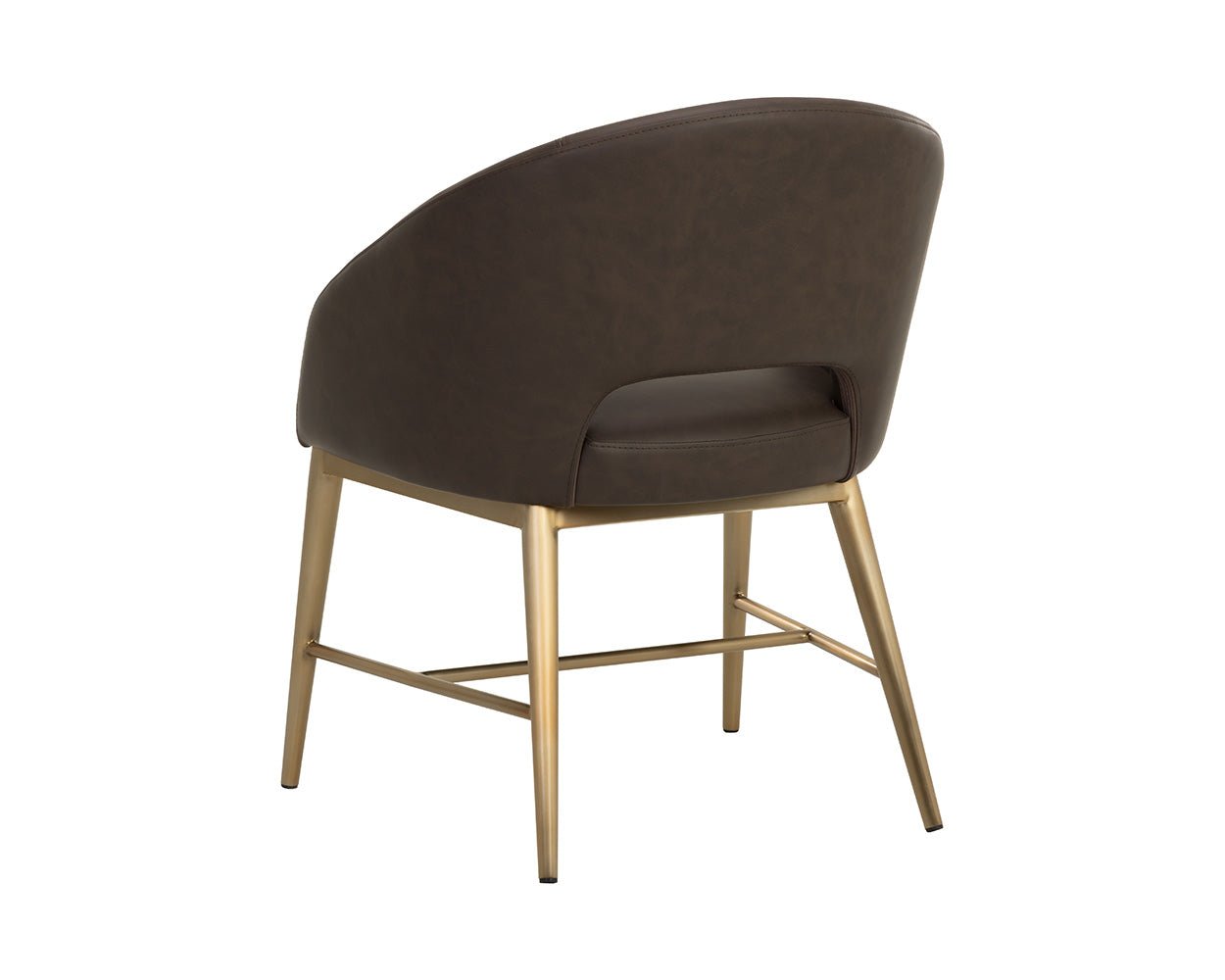 Abelson Dining Armchair Eglinton Espresso - Image 6