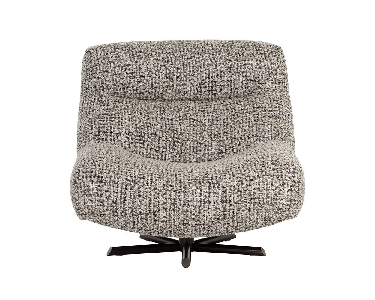 Nobu Swivel Lounge Chair Nuvola Shale - Image 4