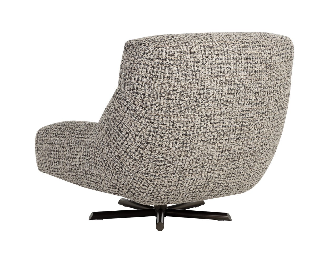 Nobu Swivel Lounge Chair Nuvola Shale - Image 6