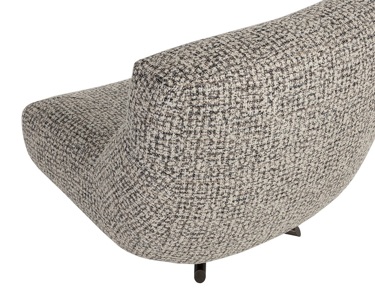 Nobu Swivel Lounge Chair Nuvola Shale - Image 7
