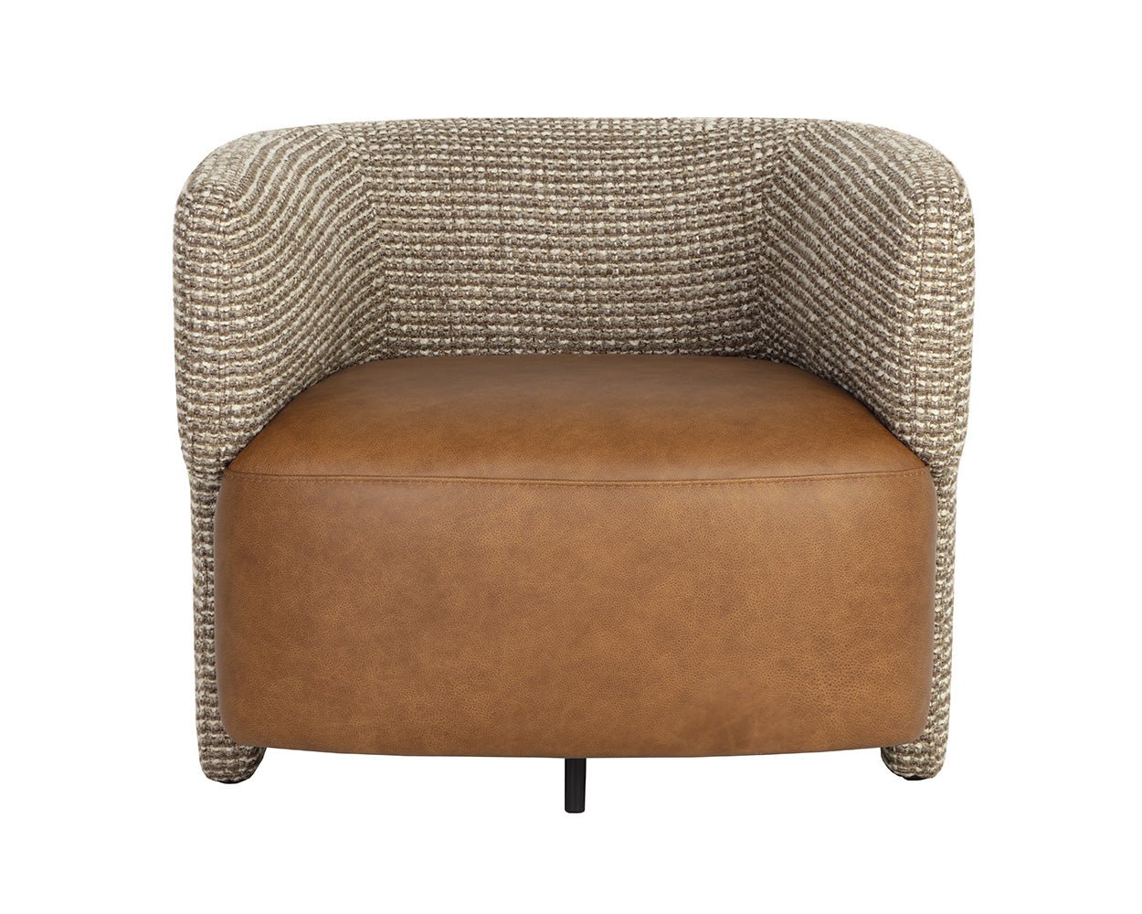 Coppola Lounge Chair Cognac #3 / Torched Meringue - Image 4