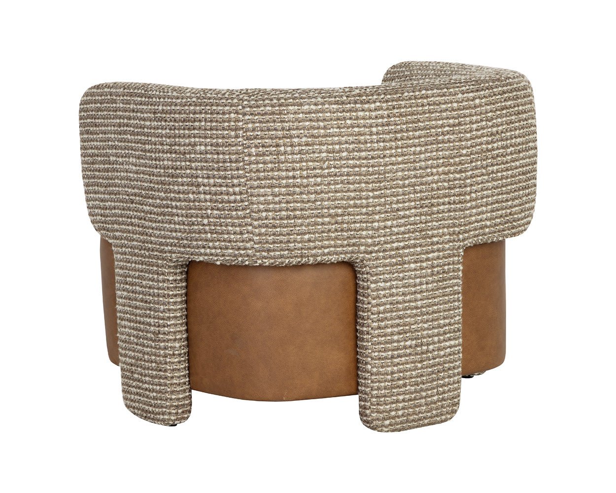 Coppola Lounge Chair Cognac #3 / Torched Meringue - Image 6