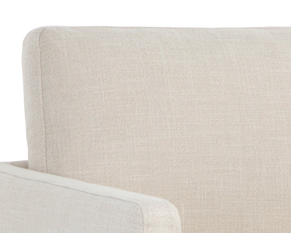 Portman Swivel Lounge Chair Effie Linen - Image 9