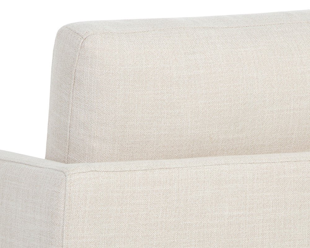 Portman Swivel Lounge Chair Effie Linen - Image 10