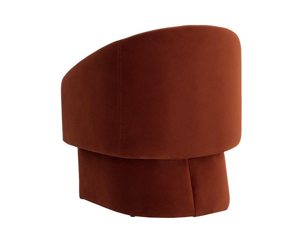 Lauryn Lounge Chair Meg Rust - Image 5