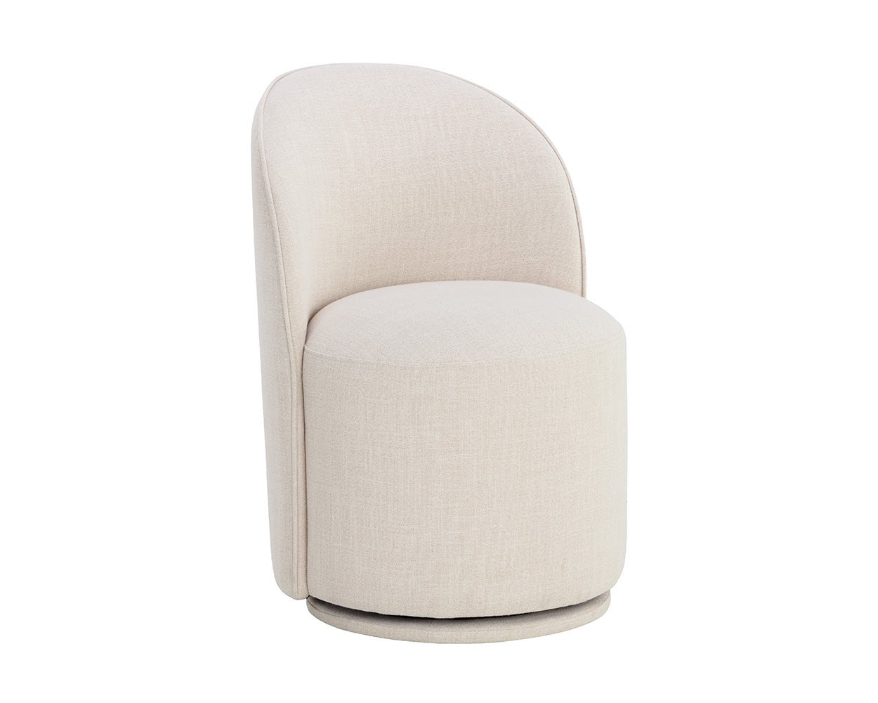 Cavoli Swivel Dining Chair Effie Linen - Image 7