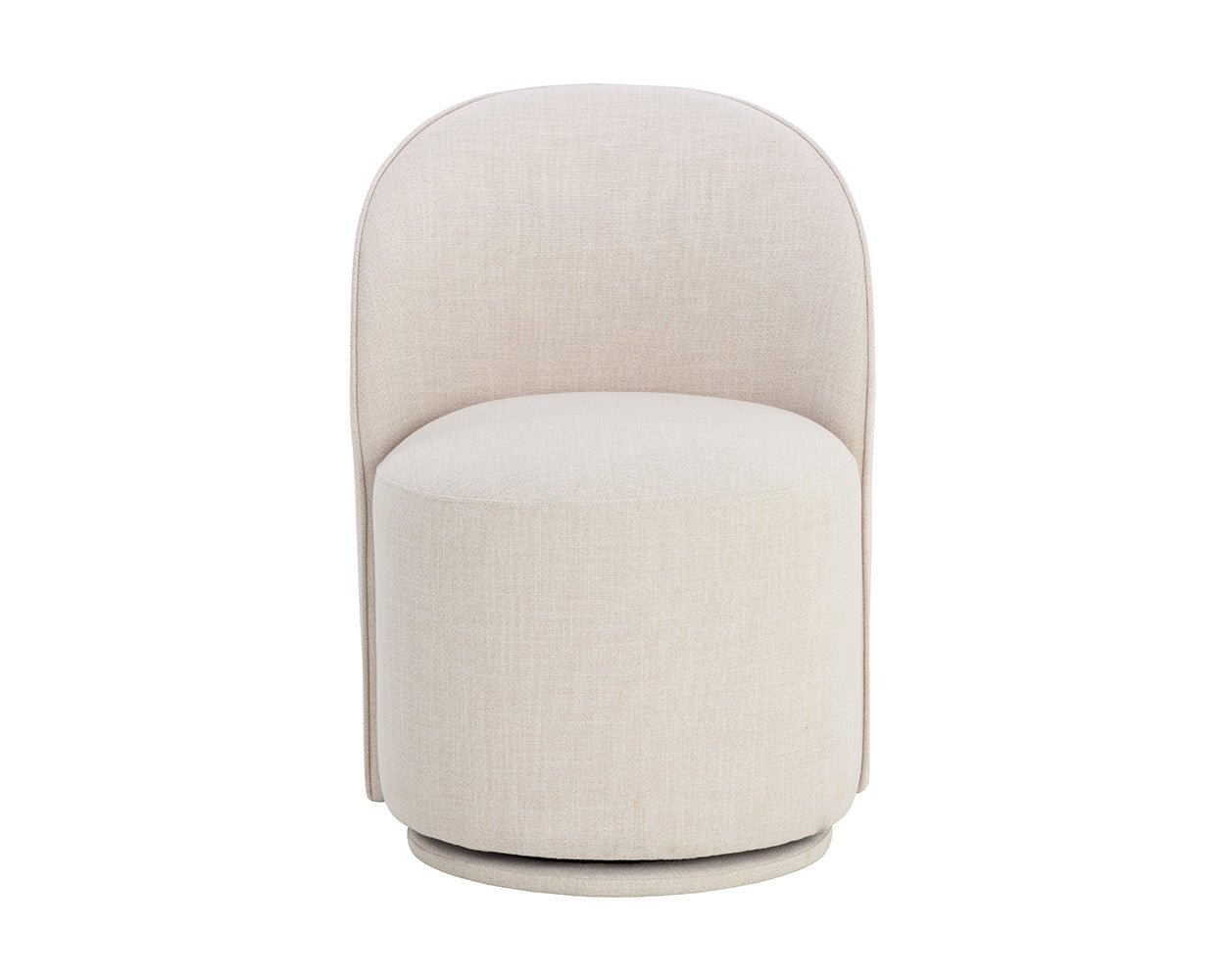 Cavoli Swivel Dining Chair Effie Linen - Image 8