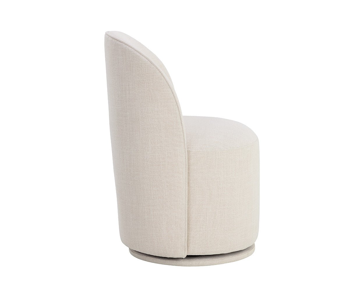 Cavoli Swivel Dining Chair Effie Linen - Image 9