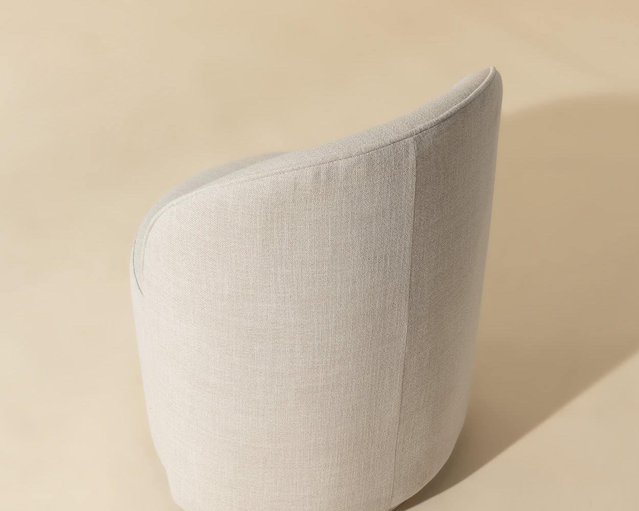 Cavoli Swivel Dining Chair Effie Linen - Image 6