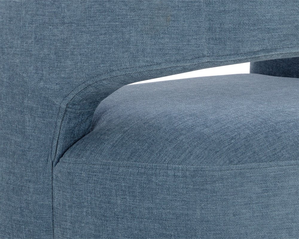 Lloret Wheeled Dining Armchair Danny Iceberg - Image 7