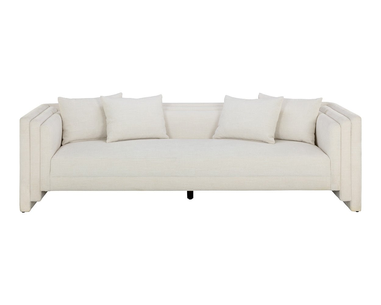 Kira Sofa Heather Ivory Tweed - Image 3