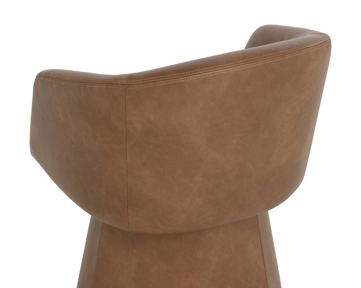 Etta Swivel Dining Armchair Copley Cognac - Image 10