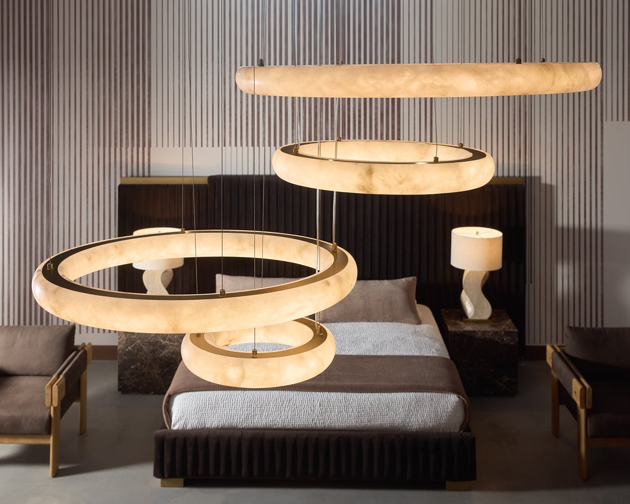 Anusha Table Lamp Travertine - Image 4