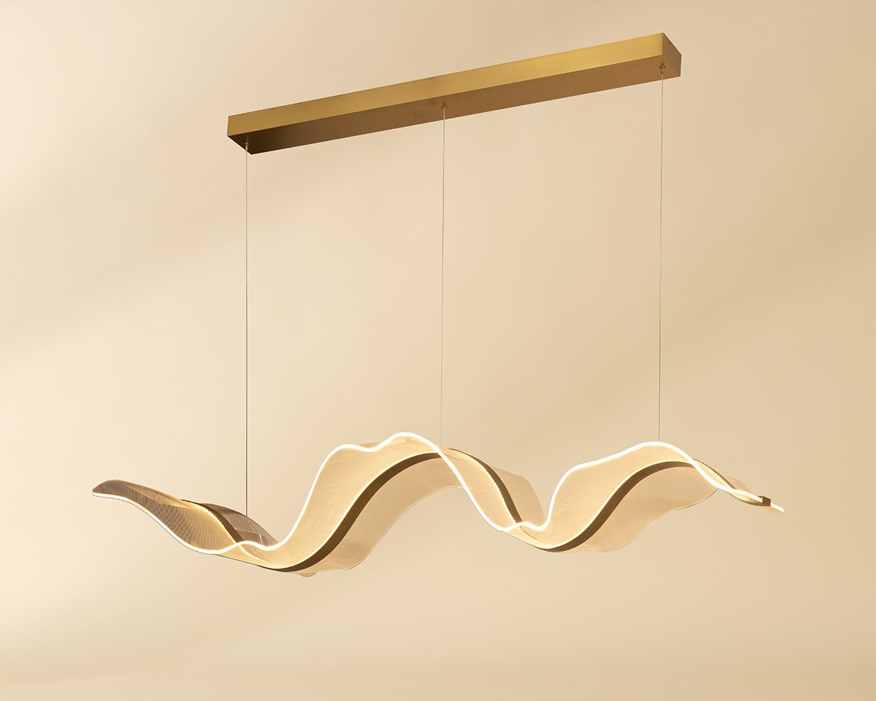 Alun Chandelier Gold - Image 7