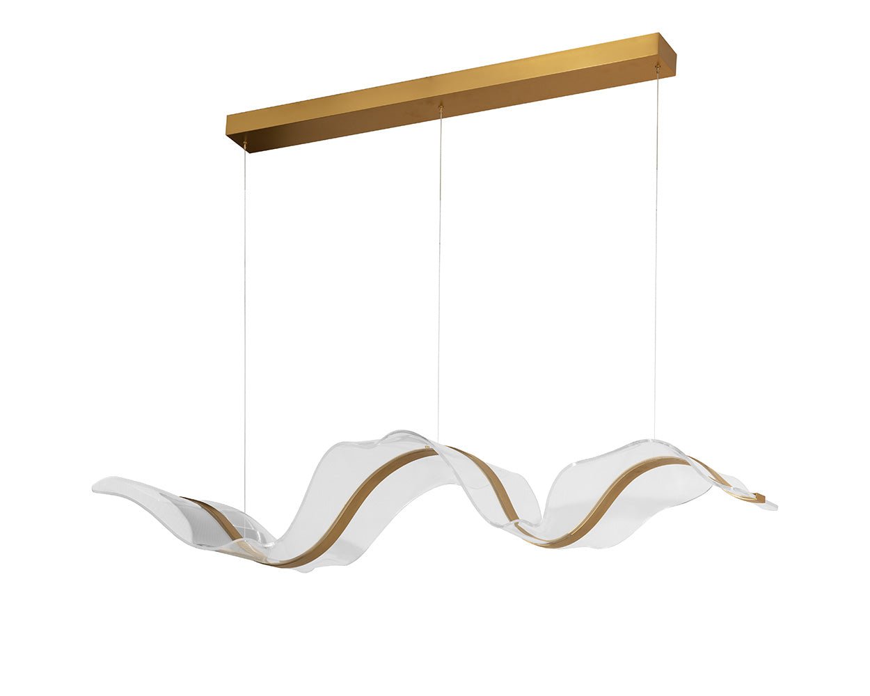 Alun Chandelier Gold - Image 10