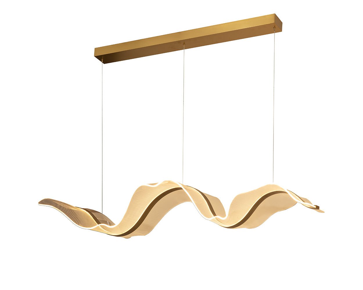 Alun Chandelier Gold - Image 11