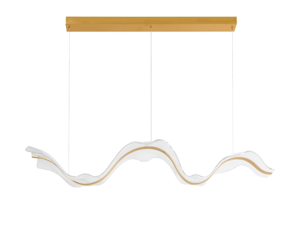 Alun Chandelier Gold - Image 12