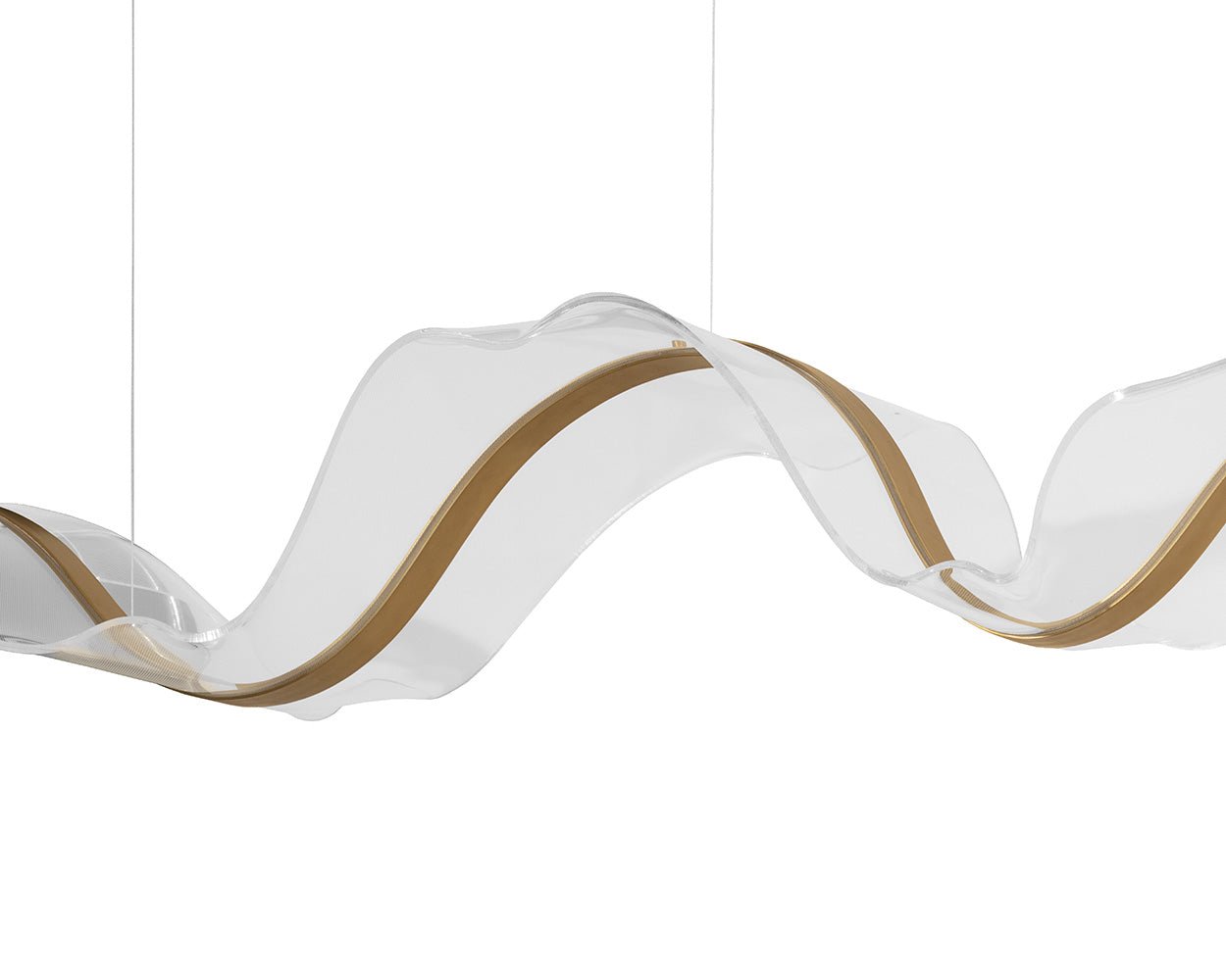 Alun Chandelier Gold - Image 13