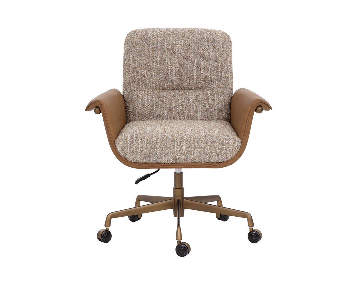 Lomax Office Chair Holden Dusty Greige / Milliken Cognac - Image 6