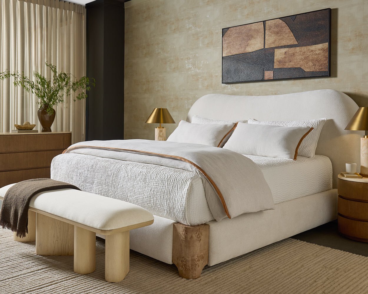Cilla Table Lamp Caramel Cream Marble - Image 5