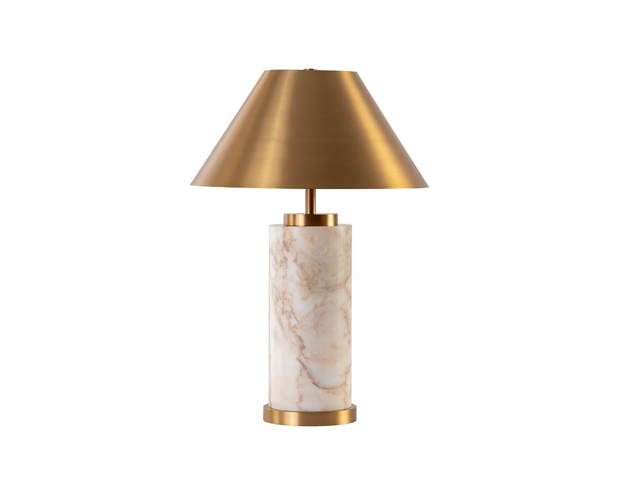 Cilla Table Lamp Caramel Cream Marble - Image 9