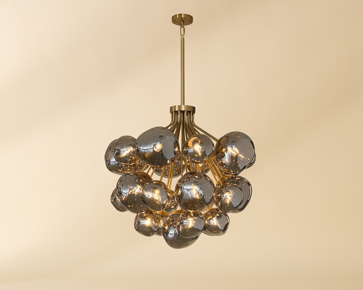 Dionis Chandelier - Round Grey - Image 7