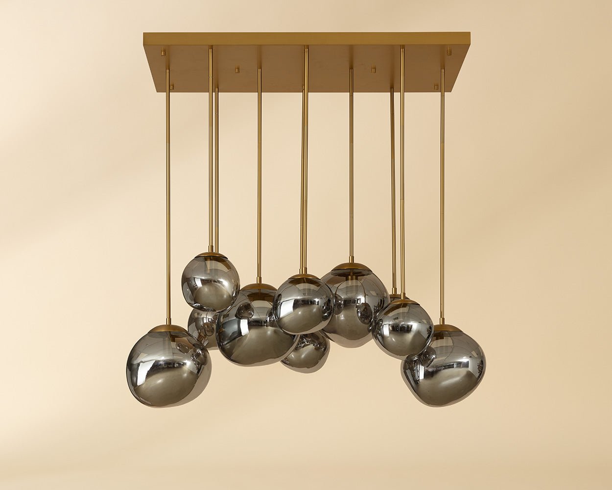 Dionis Chandelier - Rectangular Grey - Image 6
