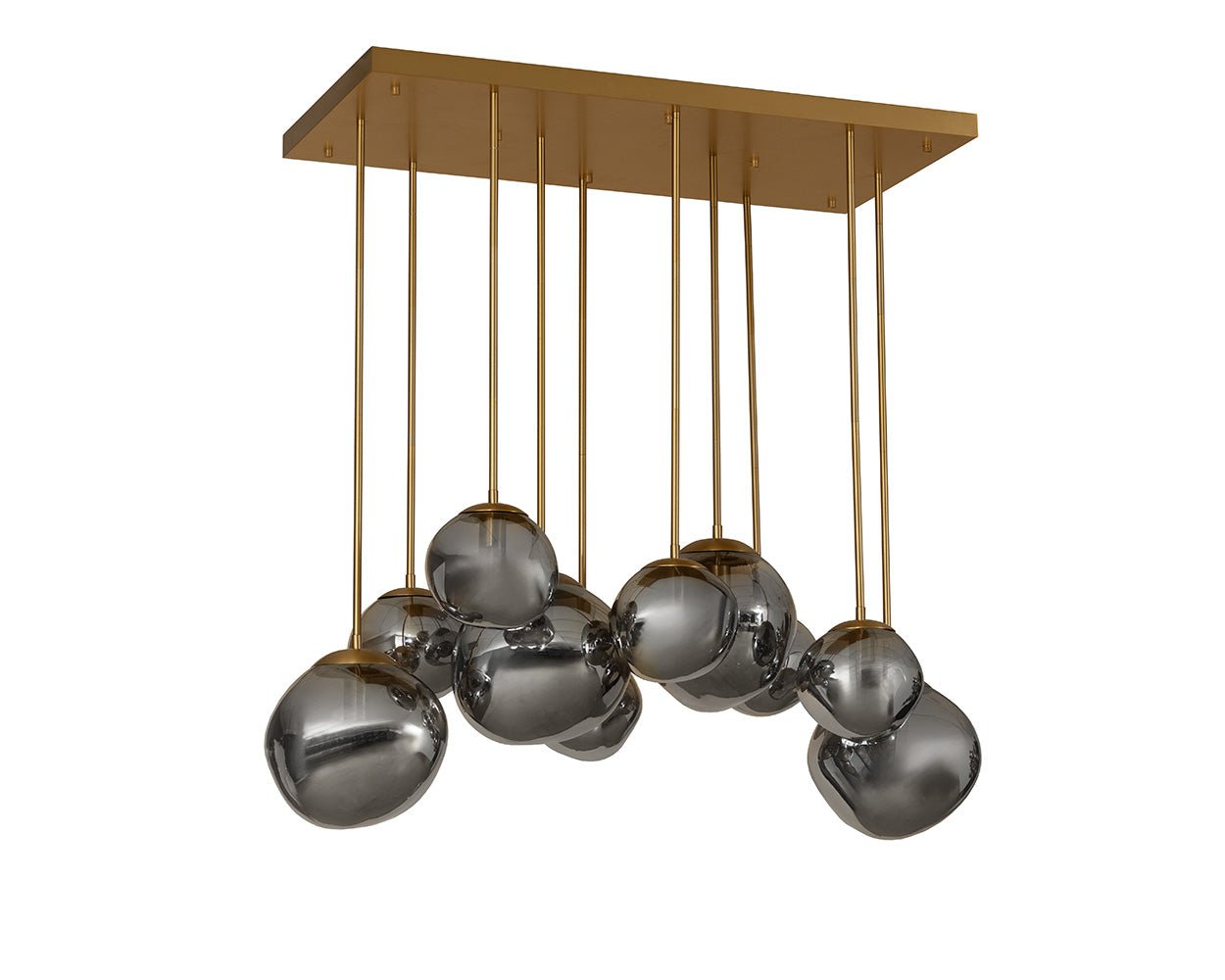 Dionis Chandelier - Rectangular Grey - Image 8