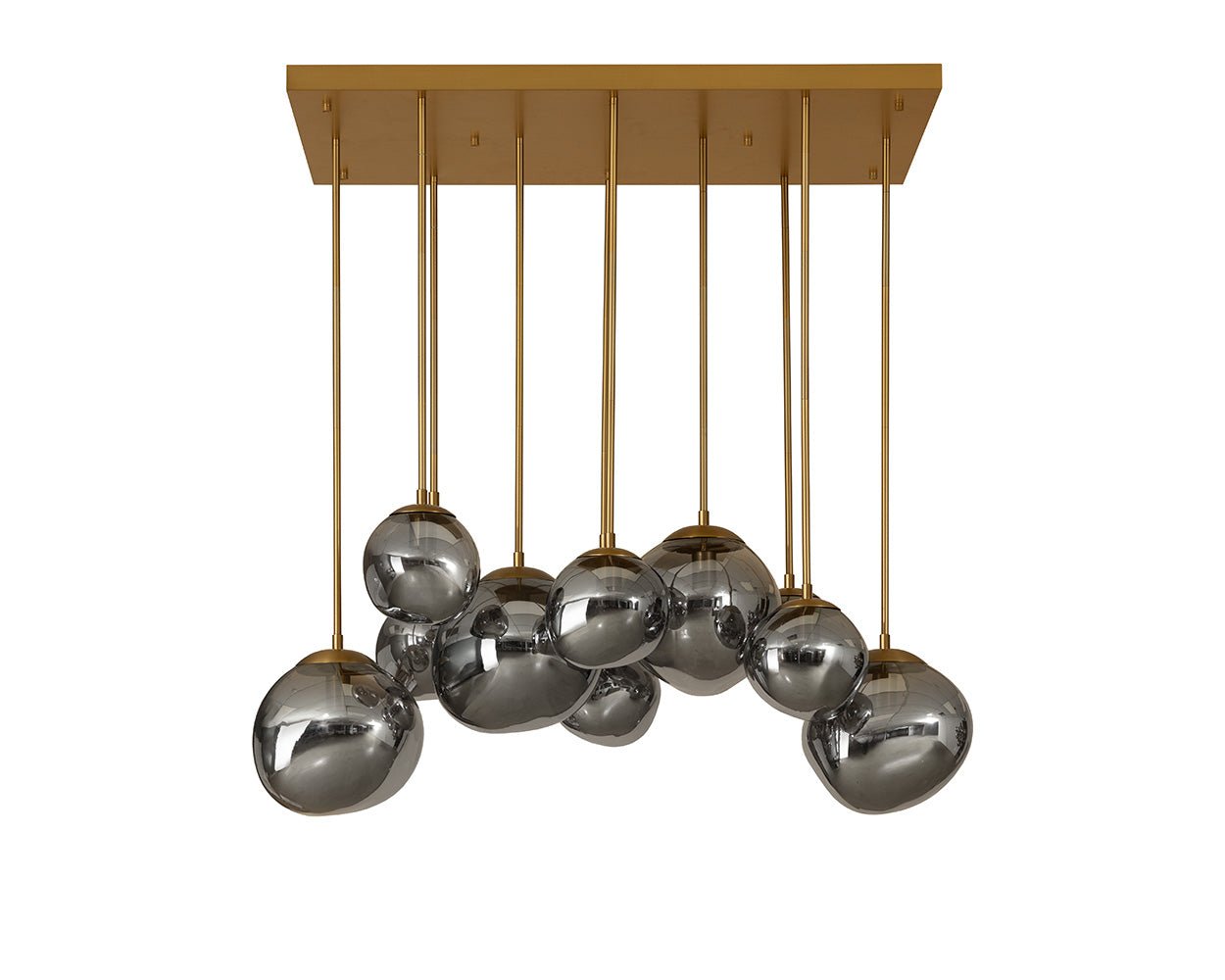 Dionis Chandelier - Rectangular Grey - Image 10