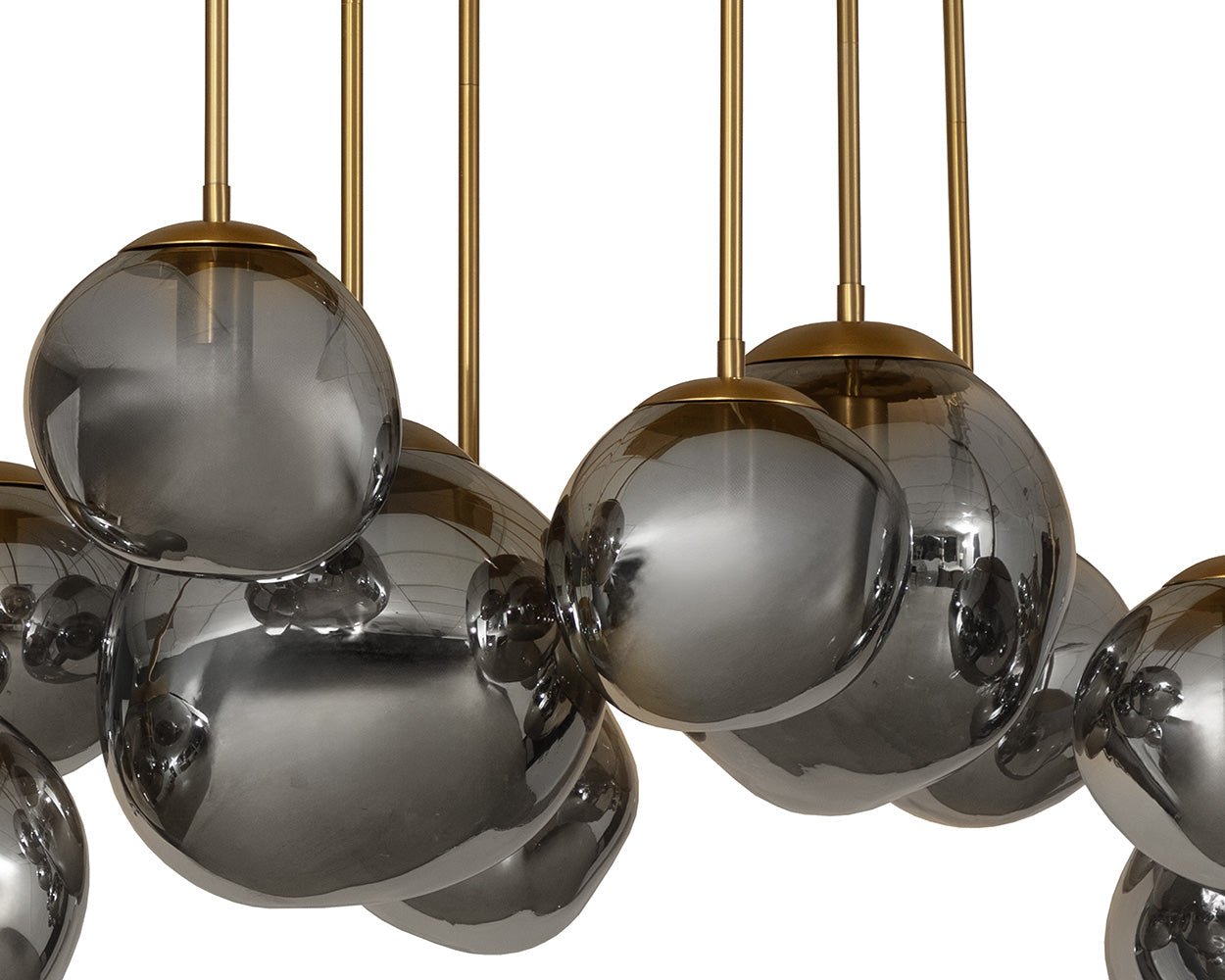 Dionis Chandelier - Rectangular Grey - Image 11