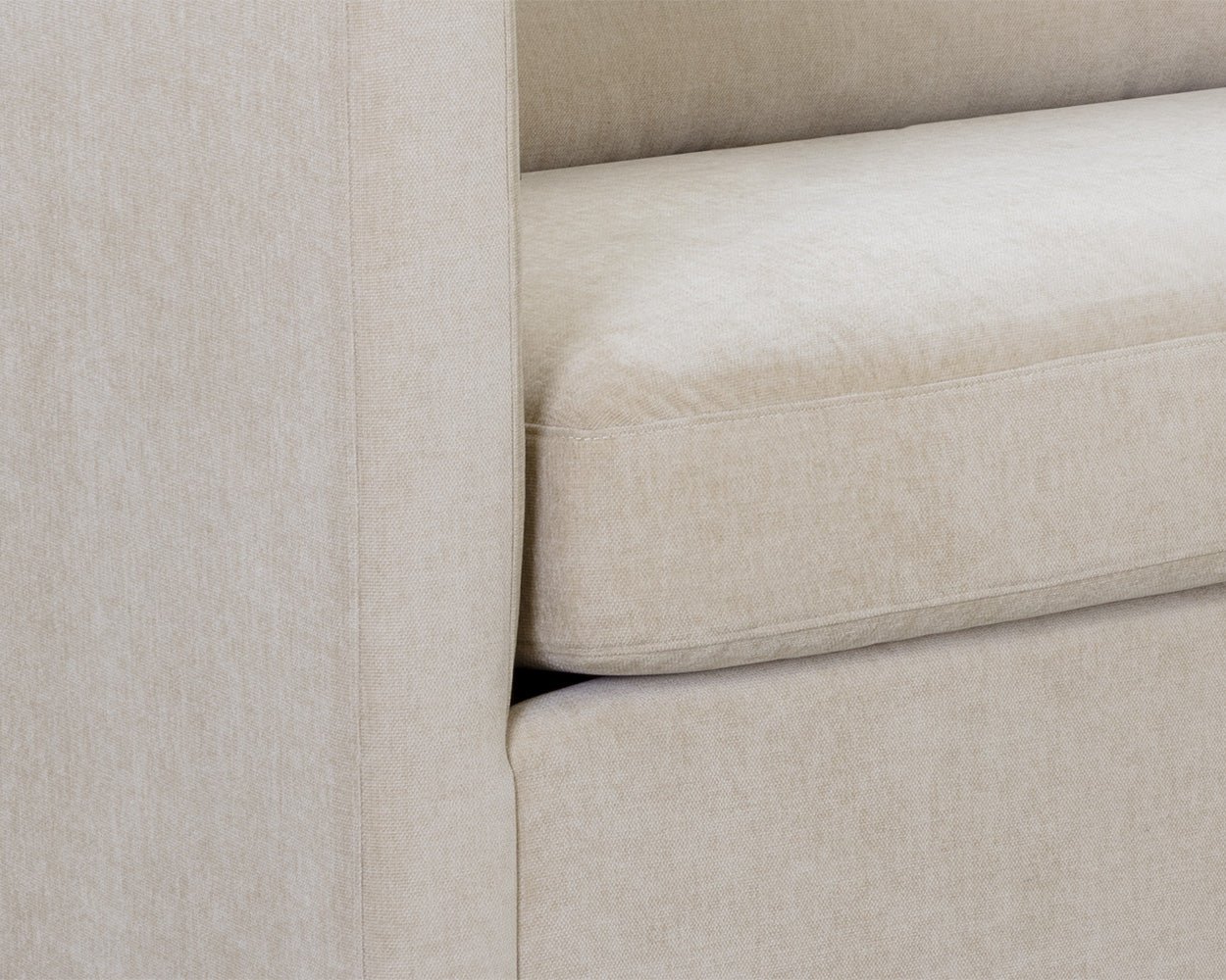 Leander Sofa Danny Cream - Image 5
