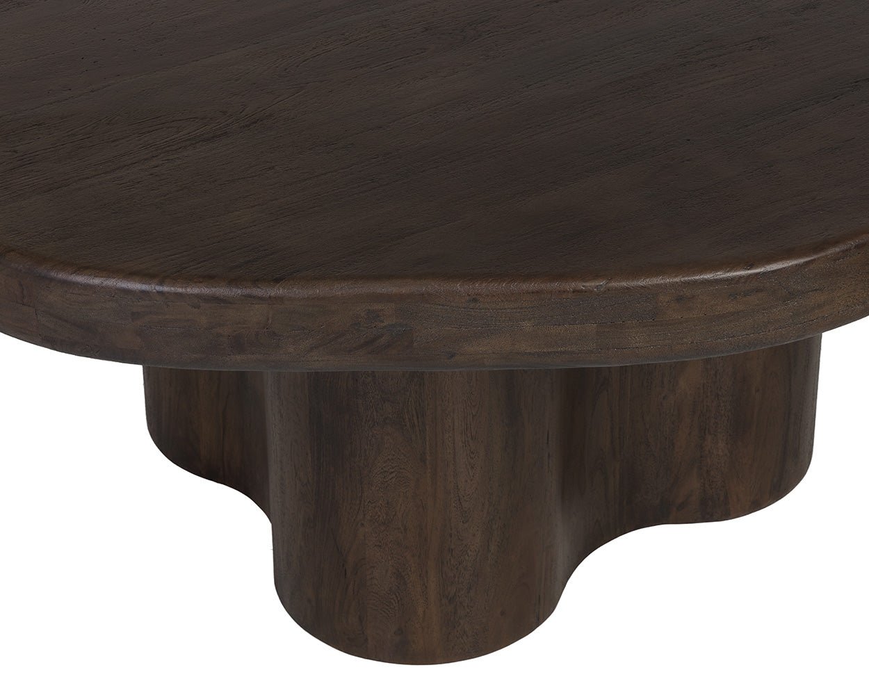 Bellona Dining Table Dark Brown - Image 8