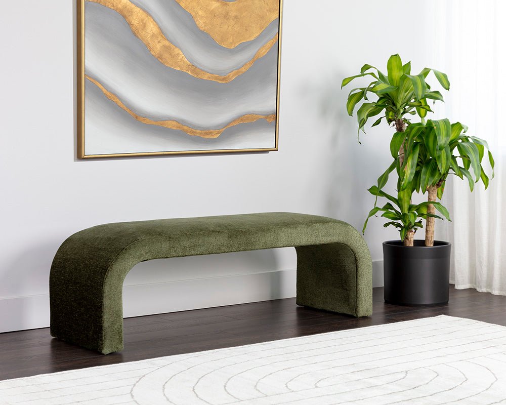 Nahara Bench Bergen Olive - Image 6