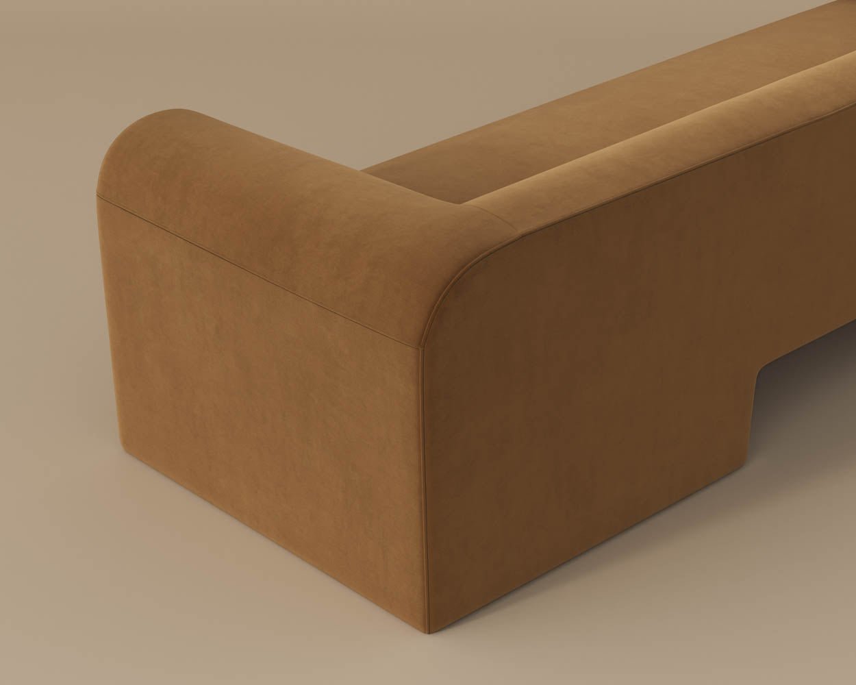 Ionic Sofa Meg Gold - Image 4