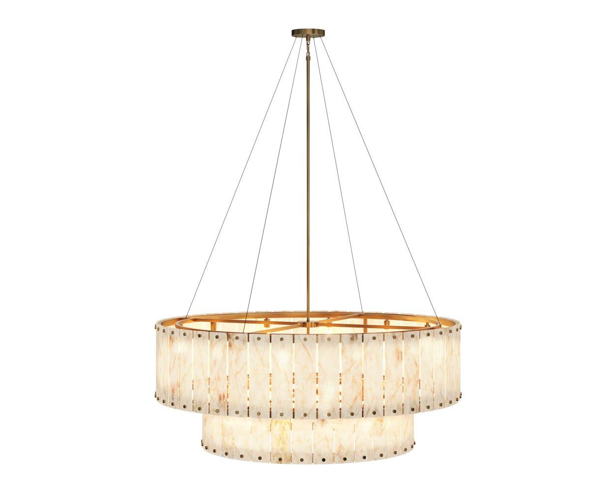 Apsara Chandelier Alabaster - Image 6