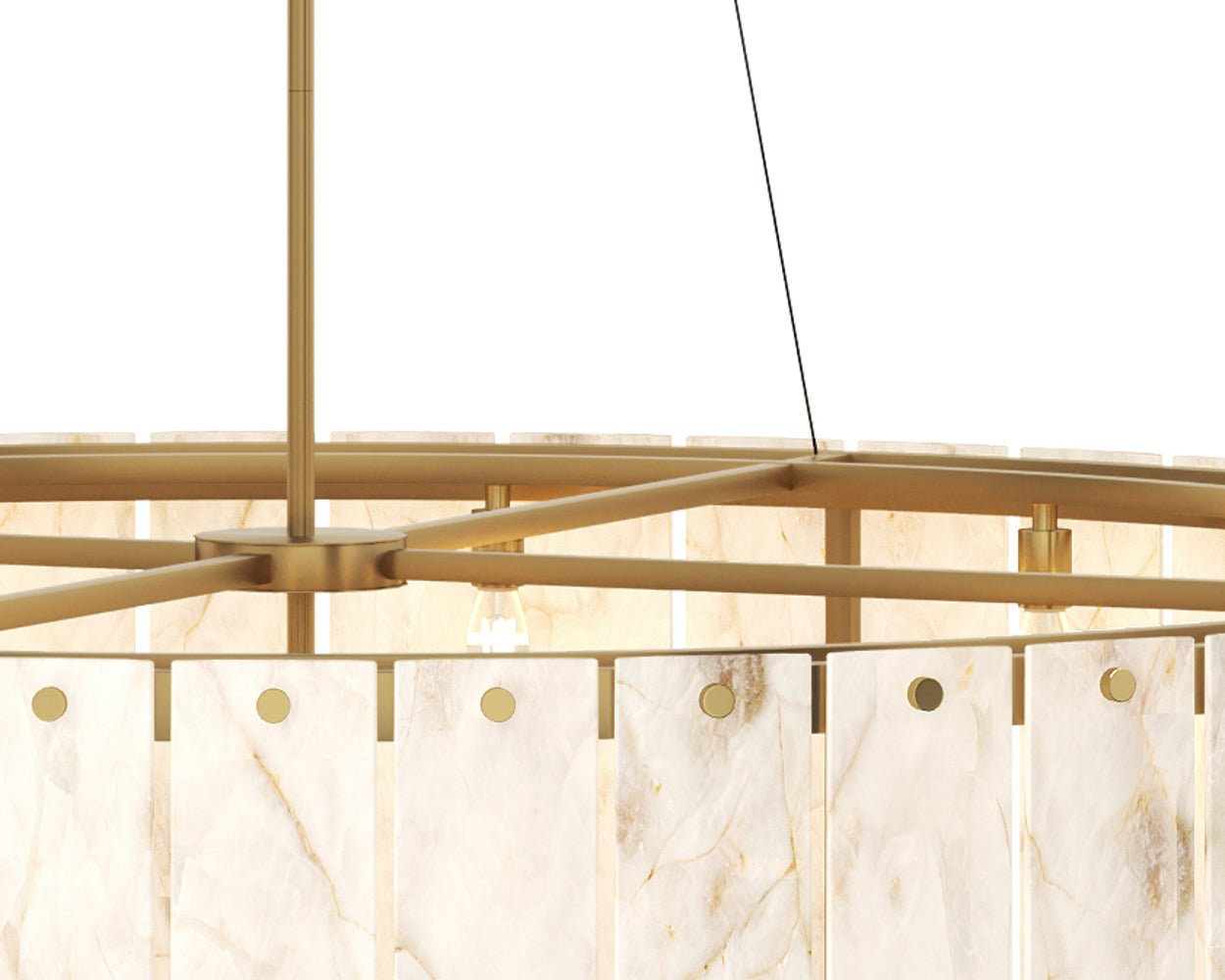 Apsara Chandelier Alabaster - Image 9
