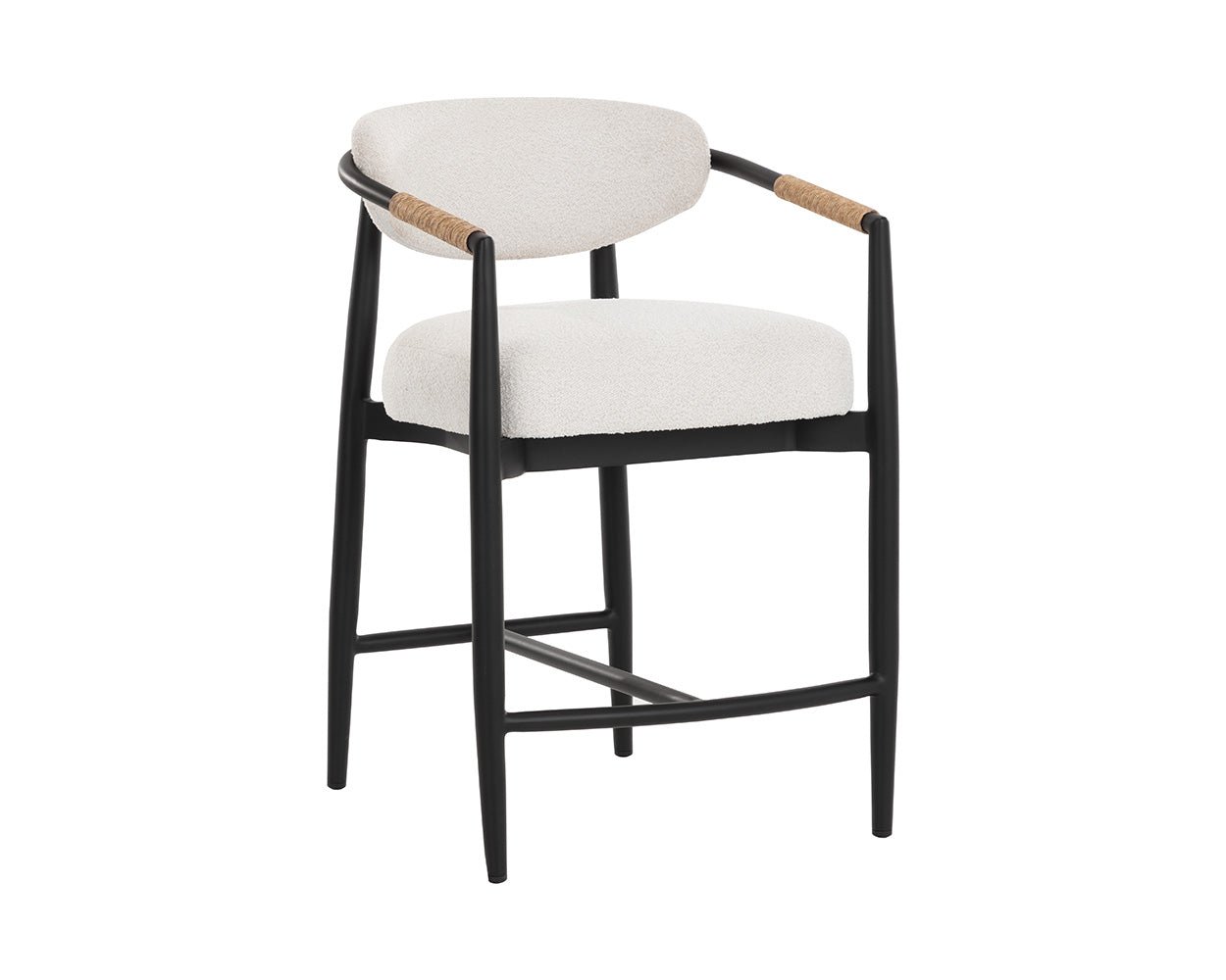 Marita Counter Stool Louis Cream - Image 4