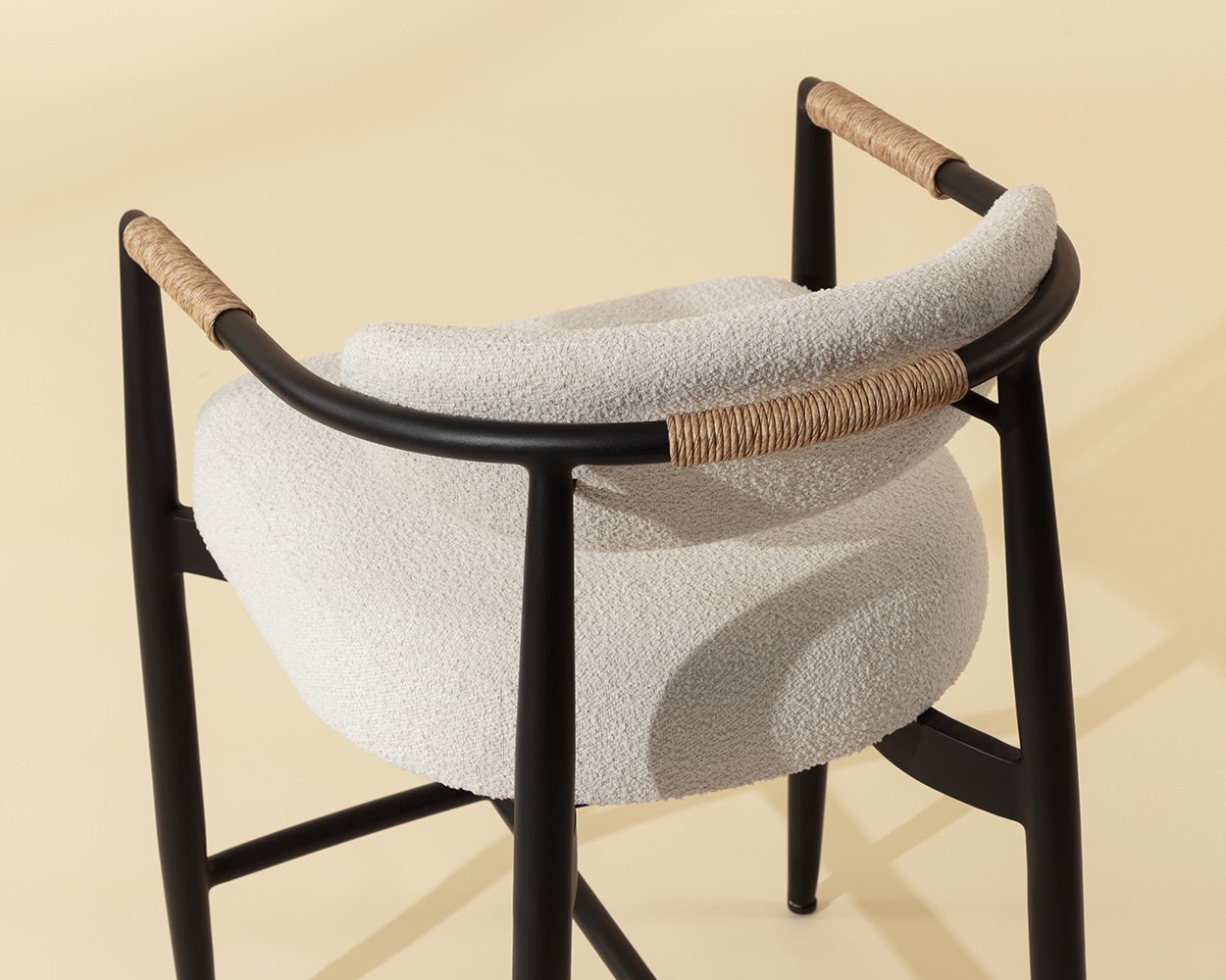 Marita Counter Stool Louis Cream - Image 3