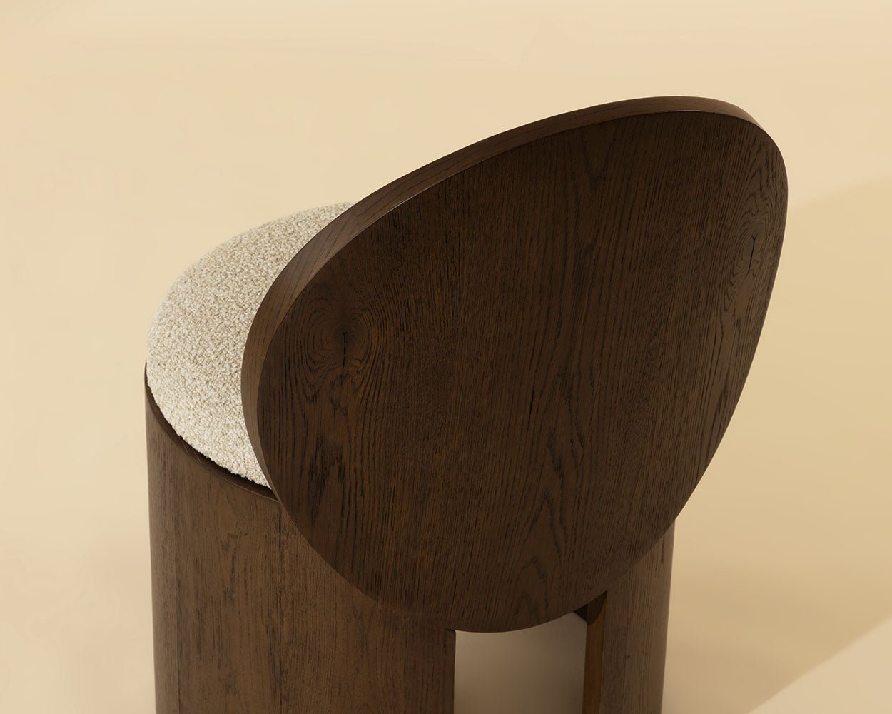 Mitre Dining Chair Santa Cruz Oatmeal - Image 3