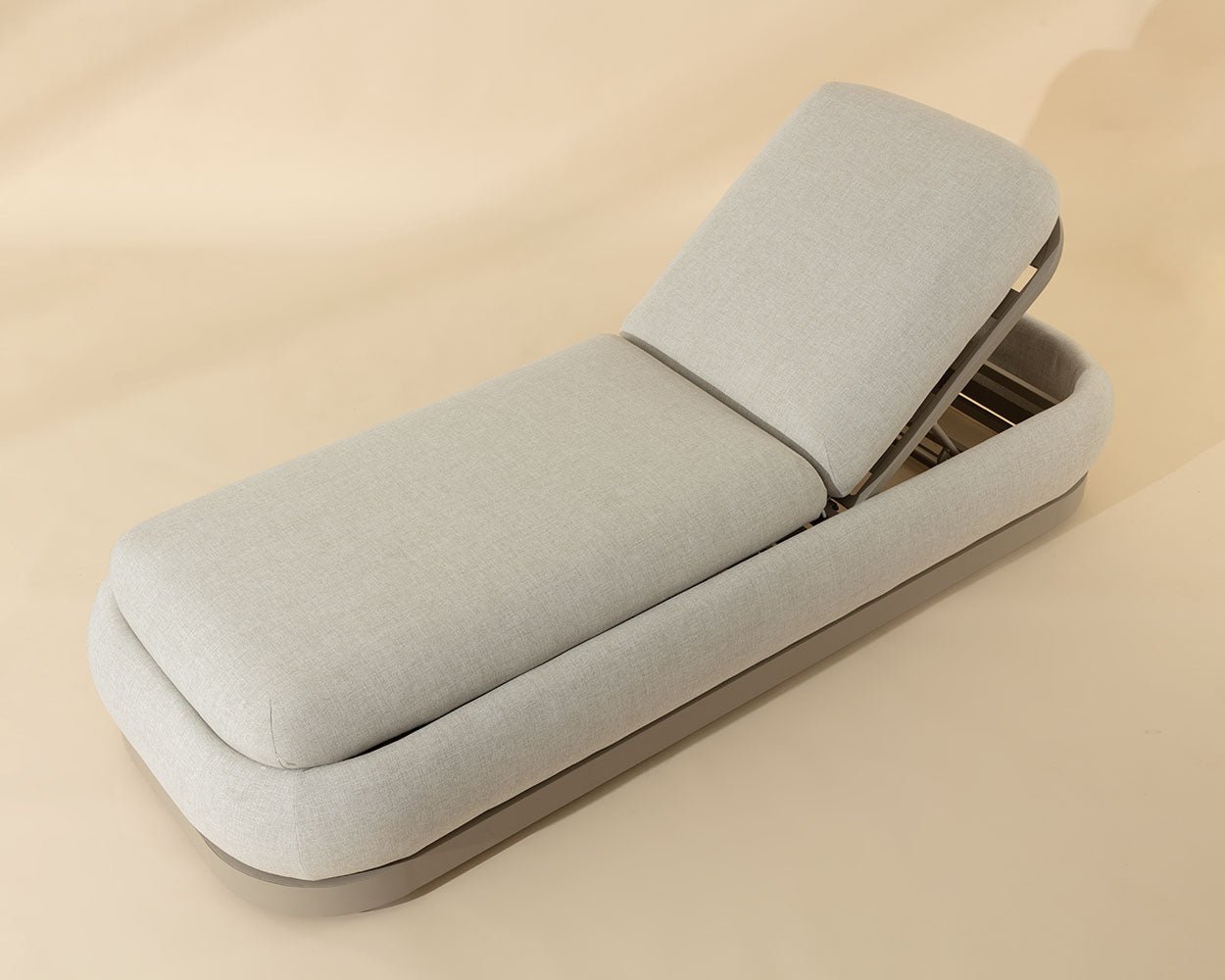 Sonora Lounger Gracebay Light Grey - Image 3
